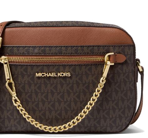 michael kors crossbody logo|jet set large logo crossbody.